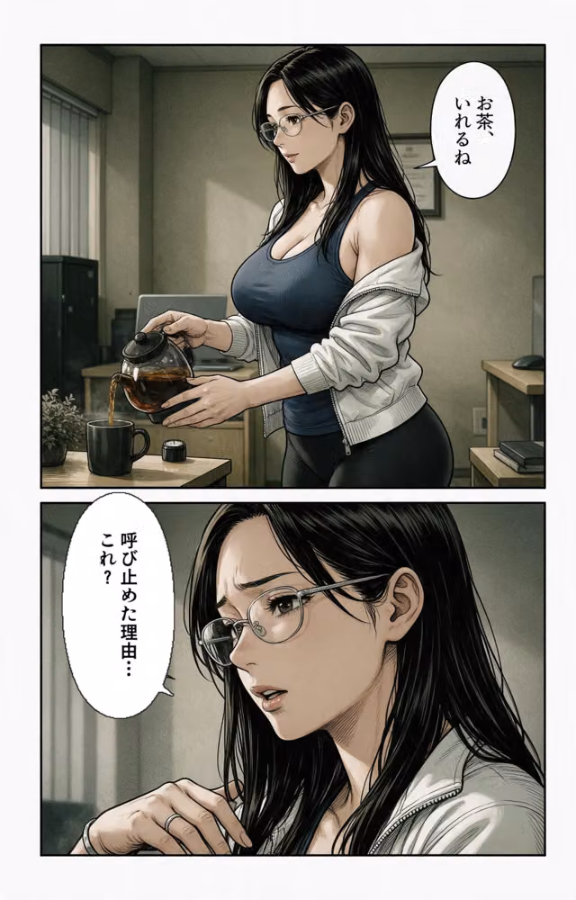 無防備すぎる巨乳ジムのお姉さんに給湯室で呼び止められたら上に跨がられて搾られた話【モザイク版】（単話） hitomiエロ漫画raw サンプル画像010