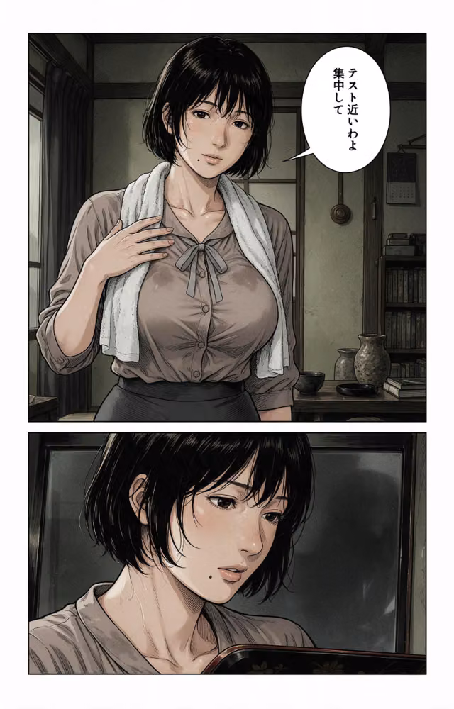 お堅いと思ってた巨乳家庭教師のお姉さんに勉強を教わってたら身体で覚えろって教え込まれた話【モザイク版】（単話） hitomiエロ漫画raw サンプル画像004