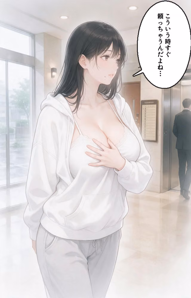 甘え上手なおっぱいの大きい管理人のお姉さんを終電逃して家に泊めたらドロドロに依存された話【モザイク版】（単話） hitomiエロ漫画raw サンプル画像007