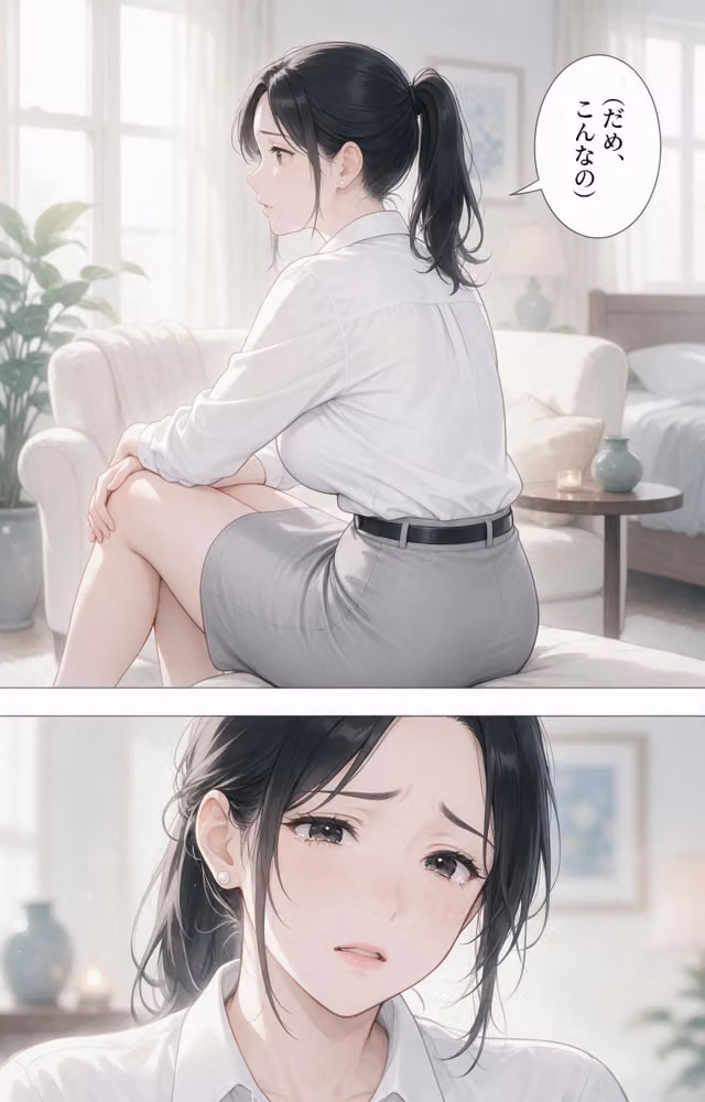 塩対応だった爆乳人妻大家を玄関先で抱きとめたら中出しが止まらなくなった話【モザイク版】（単話） hitomiエロ漫画raw サンプル画像011