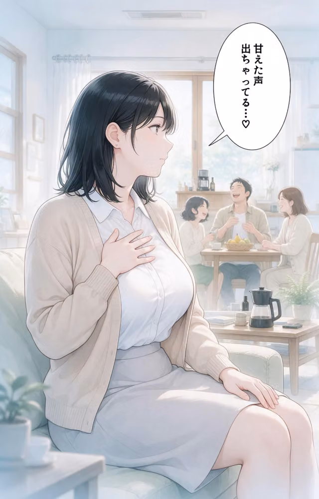 酔うと甘えてくる巨乳ママ友を酔い潰れたので介抱したら毎晩ねだられるようになった件【モザイク版】（単話） hitomiエロ漫画raw サンプル画像007
