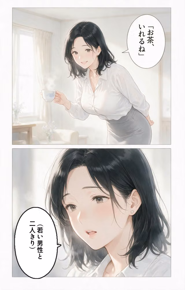 酔うと甘えてくる巨乳ママ友を酔い潰れたので介抱したら毎晩ねだられるようになった件【モザイク版】（単話） hitomiエロ漫画raw サンプル画像010