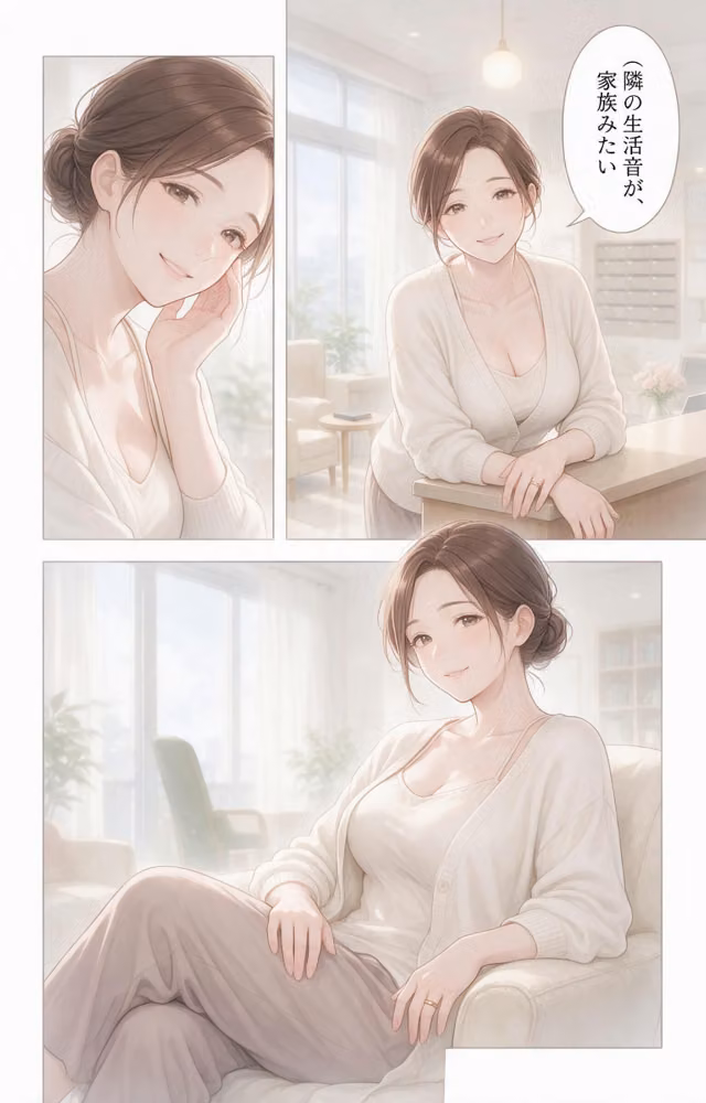 寂しがりなおっぱいの大きい管理人のお姉さんと停電の暗闇で密着したらもう帰さないって抱き込まれた話【モザイク版】（単話） hitomiエロ漫画raw サンプル画像002
