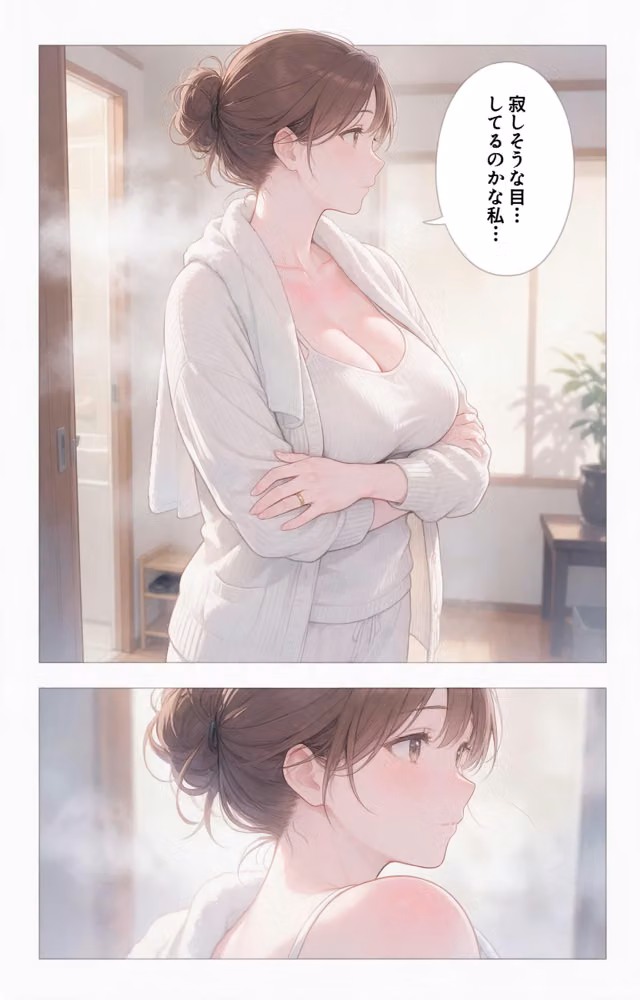 寂しがりなおっぱいの大きい管理人のお姉さんと停電の暗闇で密着したらもう帰さないって抱き込まれた話【モザイク版】（単話） hitomiエロ漫画raw サンプル画像004