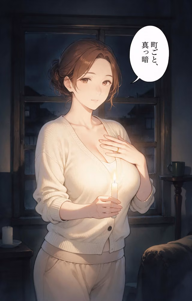 寂しがりなおっぱいの大きい管理人のお姉さんと停電の暗闇で密着したらもう帰さないって抱き込まれた話【モザイク版】（単話） hitomiエロ漫画raw サンプル画像007