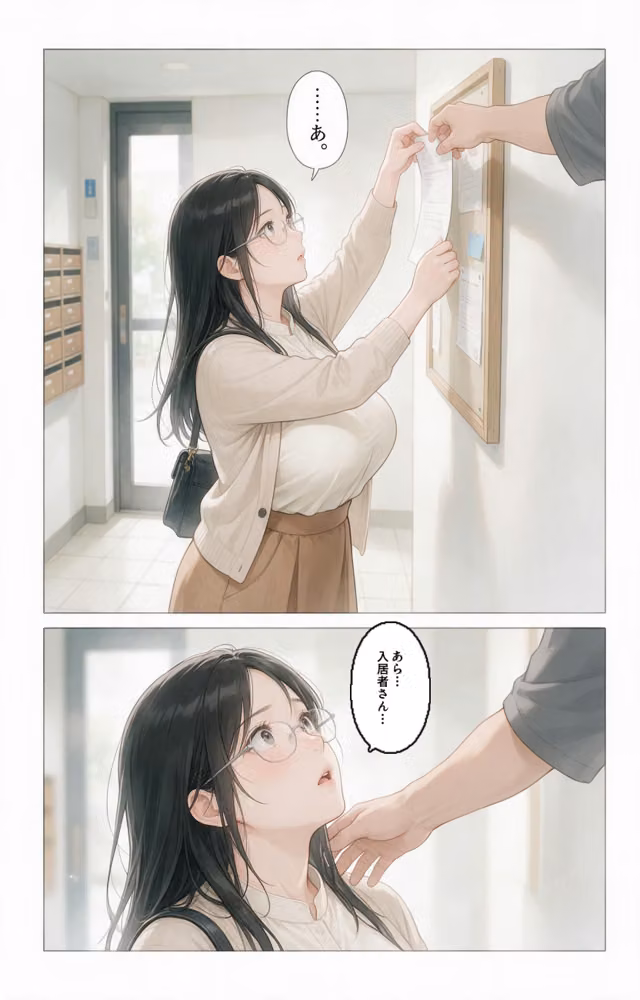 清楚だと思っていた巨乳人妻大家を土砂降りの雨宿りで匿ったら欲求不満でビッチビチだった話【モザイク版】（単話） hitomiエロ漫画raw サンプル画像005