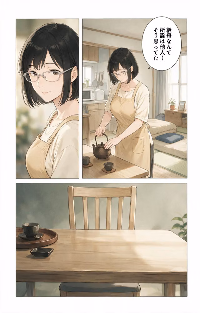 風呂上がりで火照ったノーブラ義母と風呂場で鉢合わせたら好きにしていいって言われた話【モザイク版】（単話） hitomiエロ漫画raw サンプル画像002