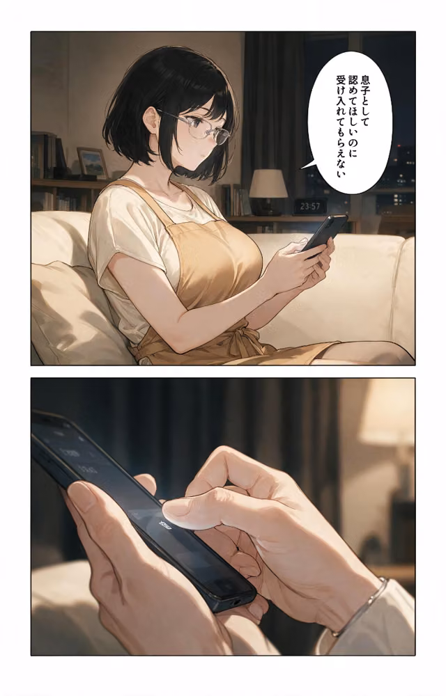 風呂上がりで火照ったノーブラ義母と風呂場で鉢合わせたら好きにしていいって言われた話【モザイク版】（単話） hitomiエロ漫画raw サンプル画像003