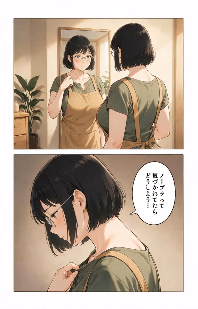 風呂上がりで火照ったノーブラ義母と風呂場で鉢合わせたら好きにしていいって言われた話【モザイク版】（単話） hitomiエロ漫画raw サンプル画像008