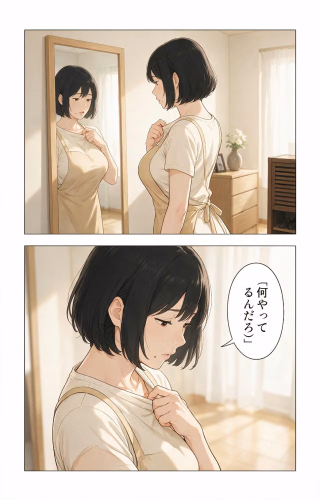 清楚だと思っていた巨乳義母に熱を出して看病されたら朝まで搾り取られた話【モザイク版】（単話） hitomiエロ漫画raw サンプル画像008