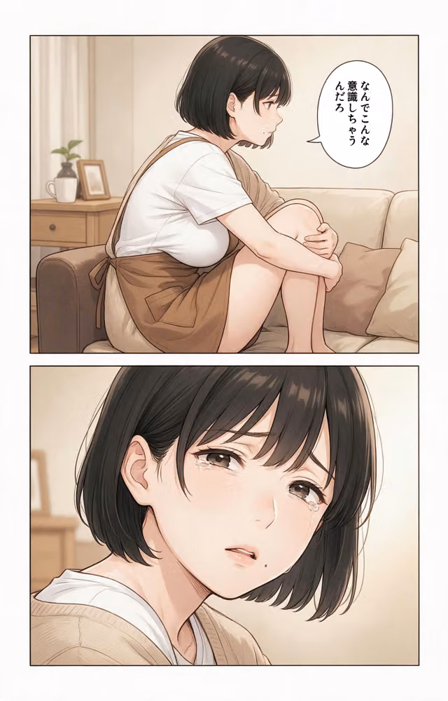 清楚だと思っていた巨乳義母に熱を出して看病されたら朝まで搾り取られた話【モザイク版】（単話） hitomiエロ漫画raw サンプル画像011