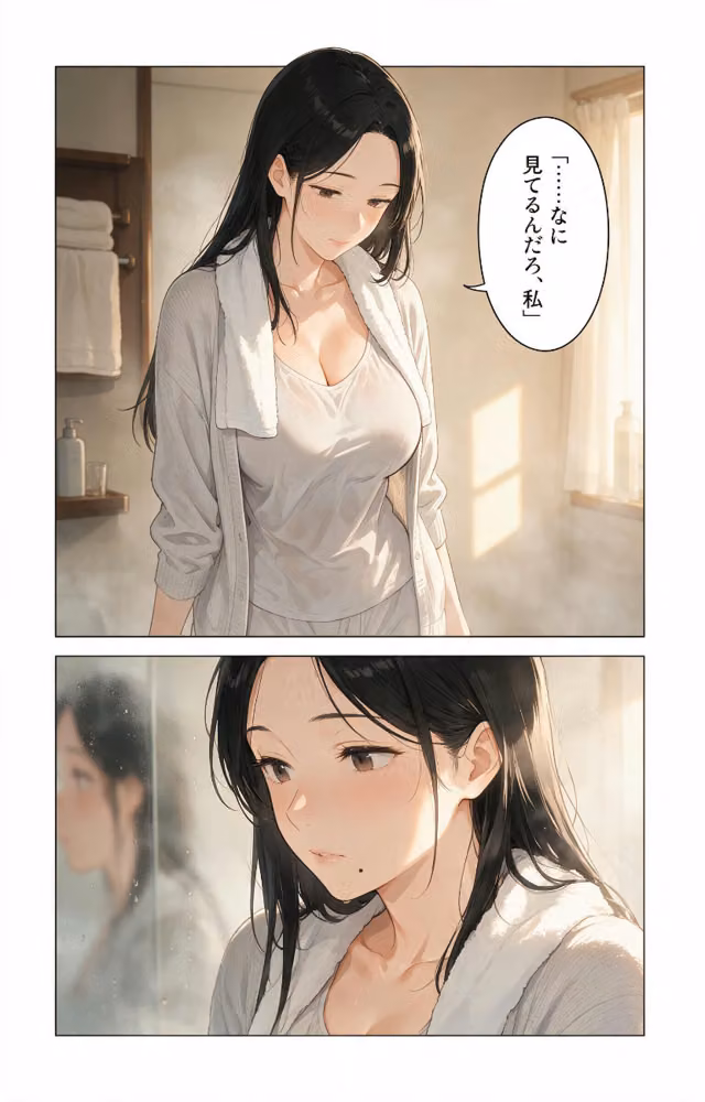 無防備すぎる爆乳叔母さんとお盆の実家で二人になり甘えたい盛りでベタベタだった話【モザイク版】（単話） hitomiエロ漫画raw サンプル画像004