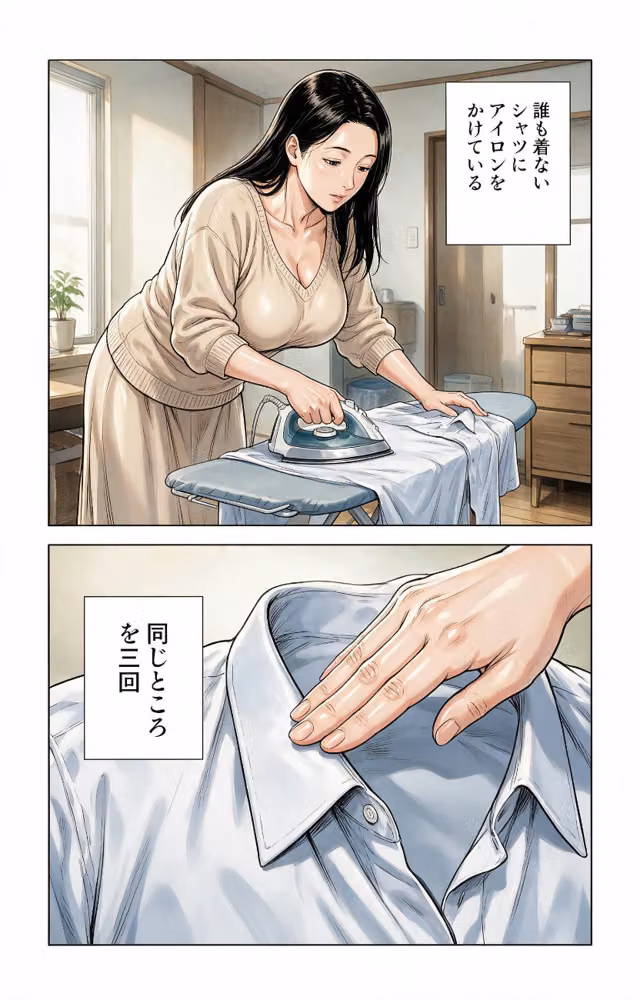 単身赴任の父の代わりに義母さんの寝室へ呼ばれて毎晩中出しをおねだりされてしまいました【モザイク版】（単話） hitomiエロ漫画raw サンプル画像006