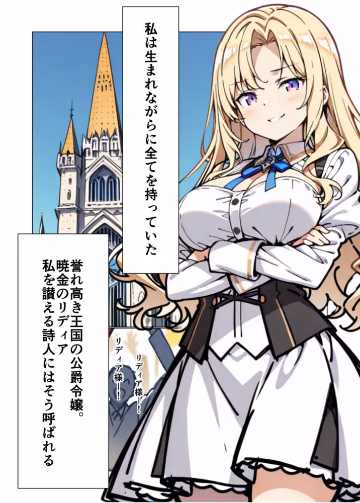 巨乳わがままお嬢様に僕が襲われる話【白抜き修正版】（単話） hitomiエロ漫画raw サンプル画像001
