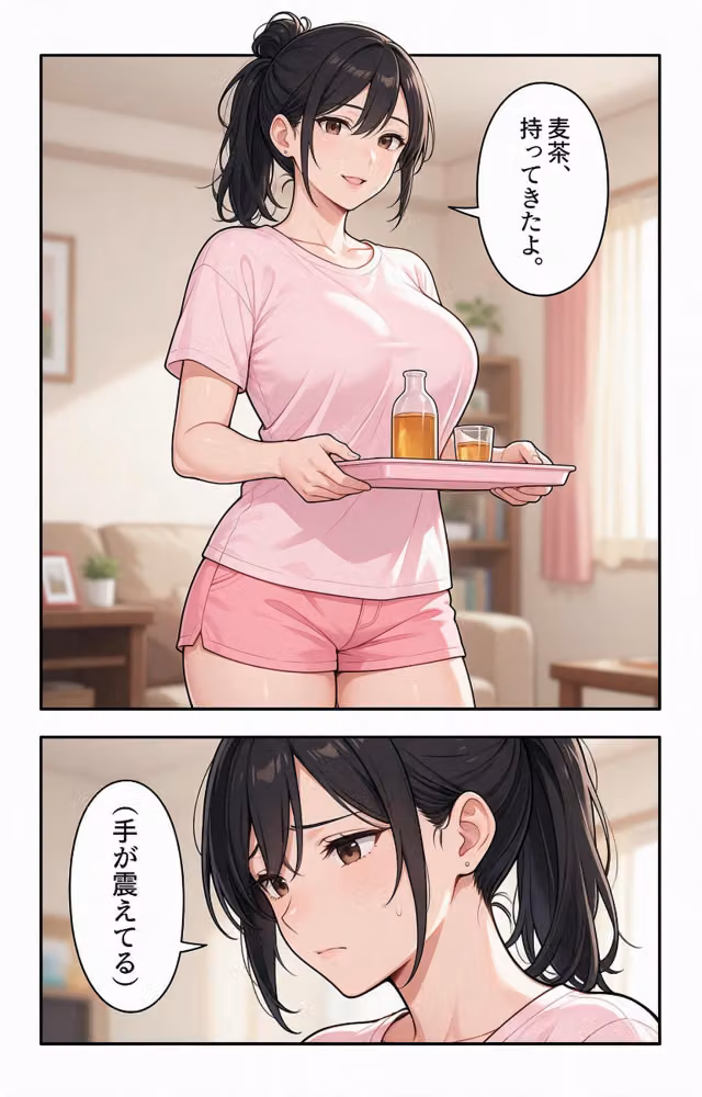 風呂上がりで火照った巨乳姪っ子と風呂場で鉢合わせたら好きにしていいって言われた話【モザイク版】（単話） hitomiエロ漫画raw サンプル画像010