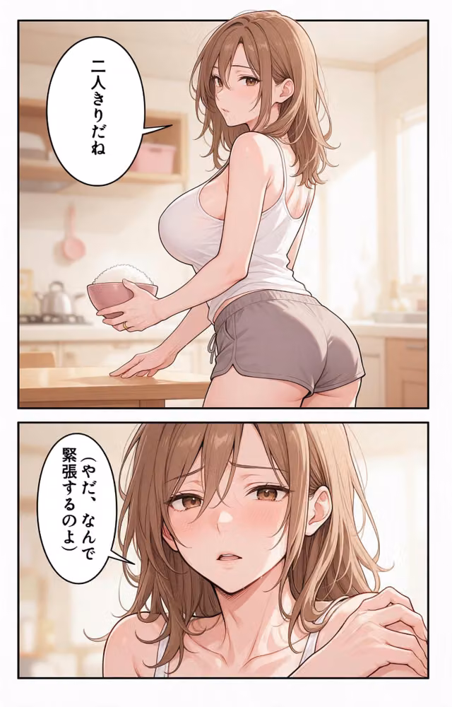 酔うと甘えてくるタンクトップ姿の義妹の家に台風で泊まったらドロドロに依存された件【モザイク版】（単話） hitomiエロ漫画raw サンプル画像010