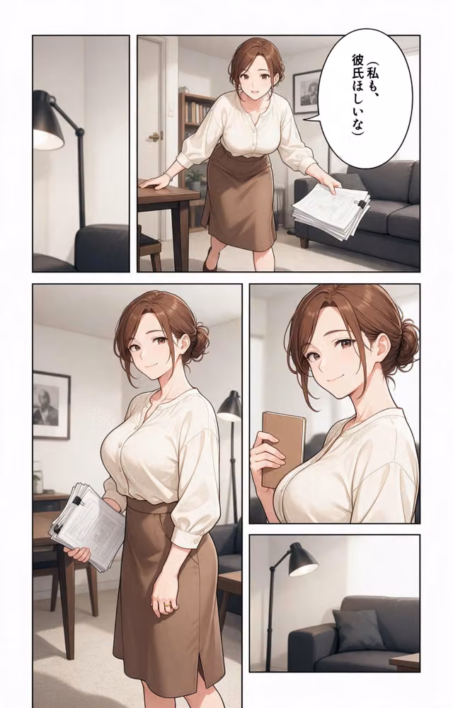 塩対応だったおっぱいの大きい妹の友達に熱を出して看病されたら童貞を卒業させてもらえた話【モザイク版】（単話） hitomiエロ漫画raw サンプル画像002