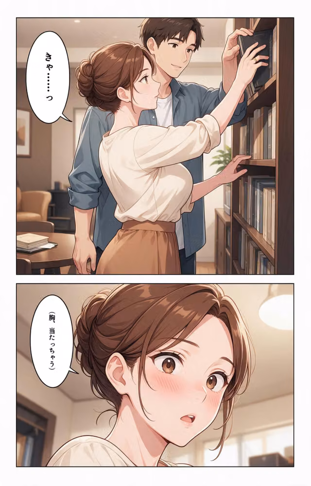 塩対応だったおっぱいの大きい妹の友達に熱を出して看病されたら童貞を卒業させてもらえた話【モザイク版】（単話） hitomiエロ漫画raw サンプル画像005