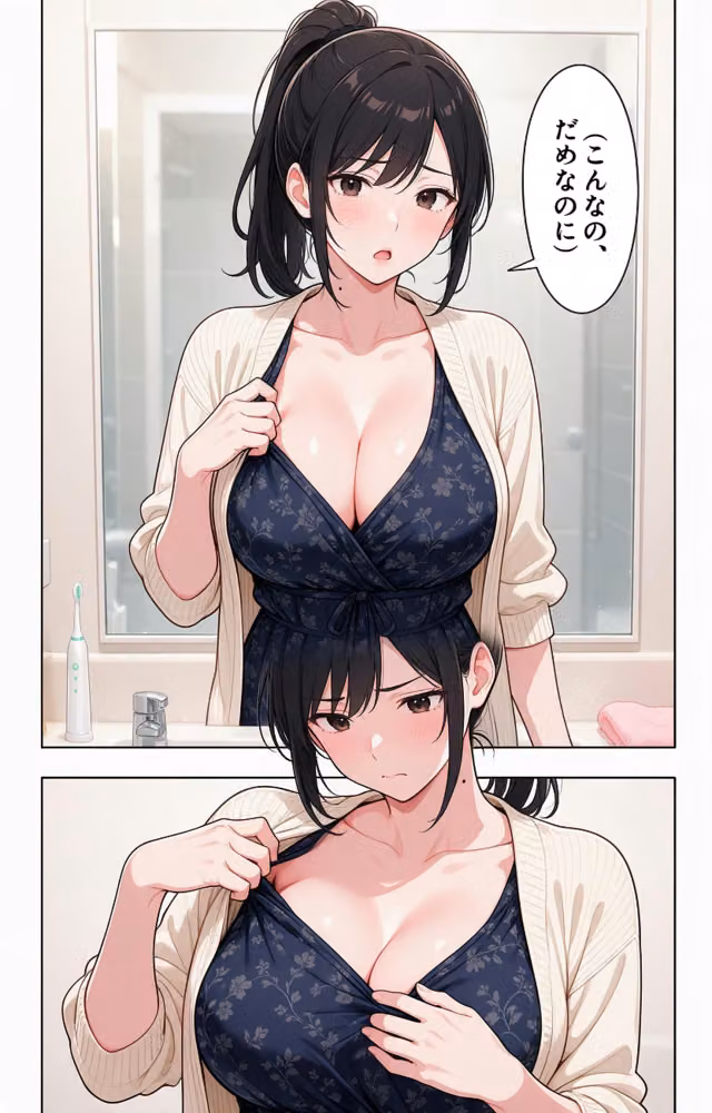 甘え上手な爆乳義妹と炬燵で足が触れたら甘えたい盛りでベタベタだった話【モザイク版】（単話） hitomiエロ漫画raw サンプル画像008