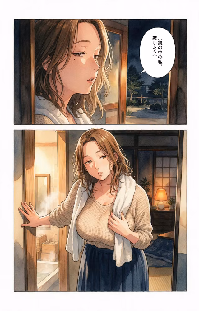 無防備すぎる巨乳ママ友と停電の暗闇で密着したら我慢できずに求めてきた話【モザイク版】（単話） hitomiエロ漫画raw サンプル画像004