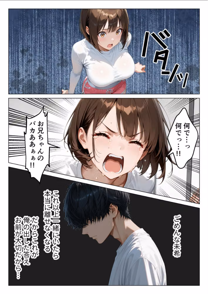 俺のことが大好きな爆乳妹と生ハメしたら中出しあまあまセックスに発展した話（単話）【モザイク版】（単話） hitomiエロ漫画raw サンプル画像003
