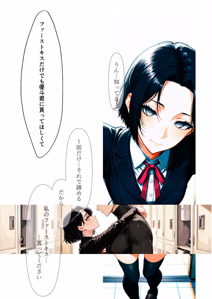 自暴自棄〜両想いなのに…〜（単話）【モザイク版】（単話） hitomiエロ漫画raw サンプル画像001