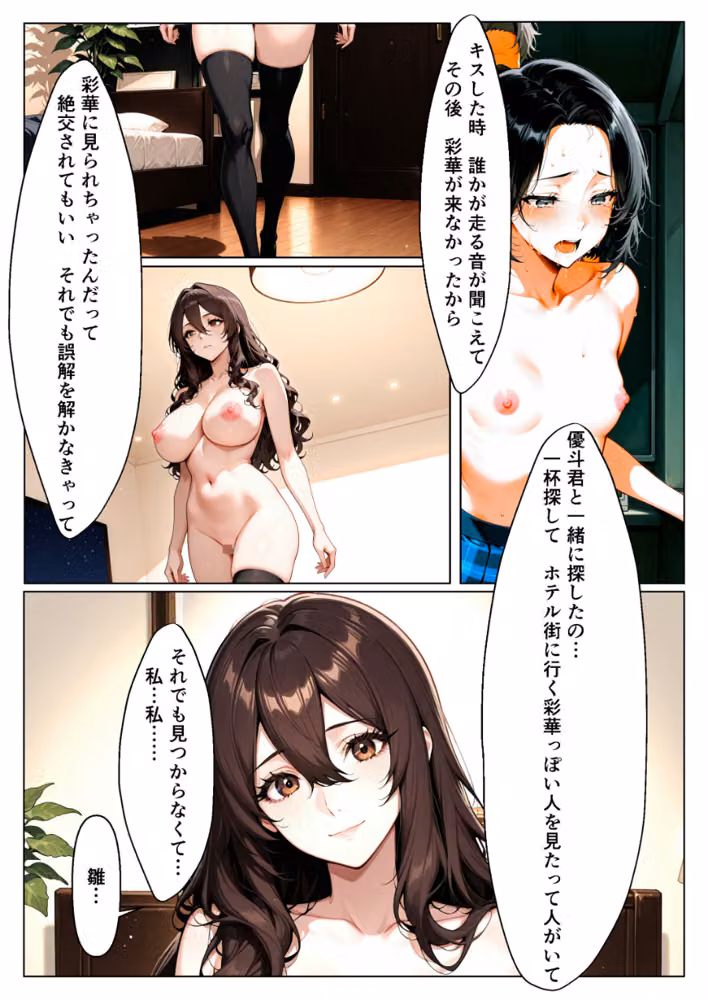 自暴自棄〜両想いなのに…〜（単話）【モザイク版】（単話） hitomiエロ漫画raw サンプル画像002