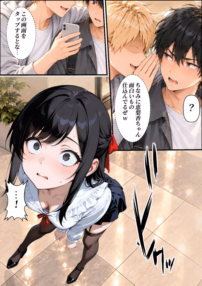 ずっと…大好きだったあの子が俺の目の前で中出しされて…【棒消し修正版】（単話） hitomiエロ漫画raw サンプル画像013