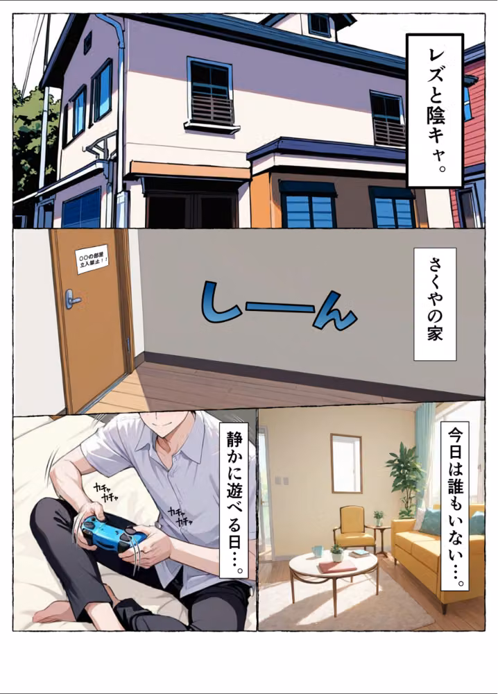 レズと陰キャ。【白抜き修正版】 hitomiエロ漫画raw サンプル画像004