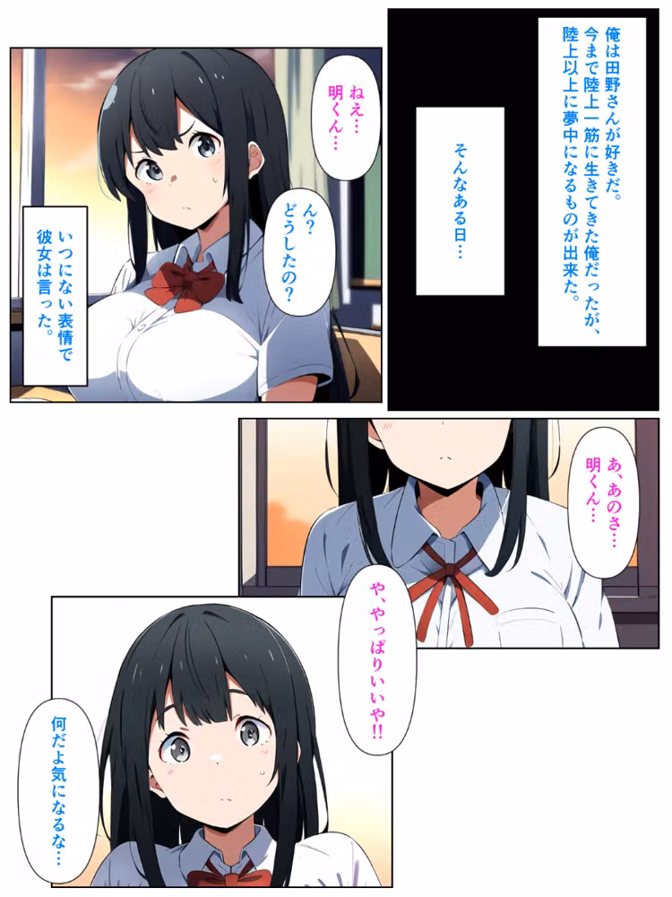 黒髪陰キャの幼馴染をチャラ男先輩に寝取られる話【白抜き修正版】 hitomiエロ漫画raw サンプル画像007