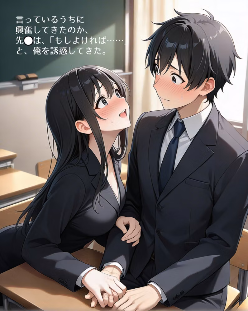 神崎先〇の秘密の事情。【白抜き修正版】（単話） hitomiエロ漫画raw サンプル画像005
