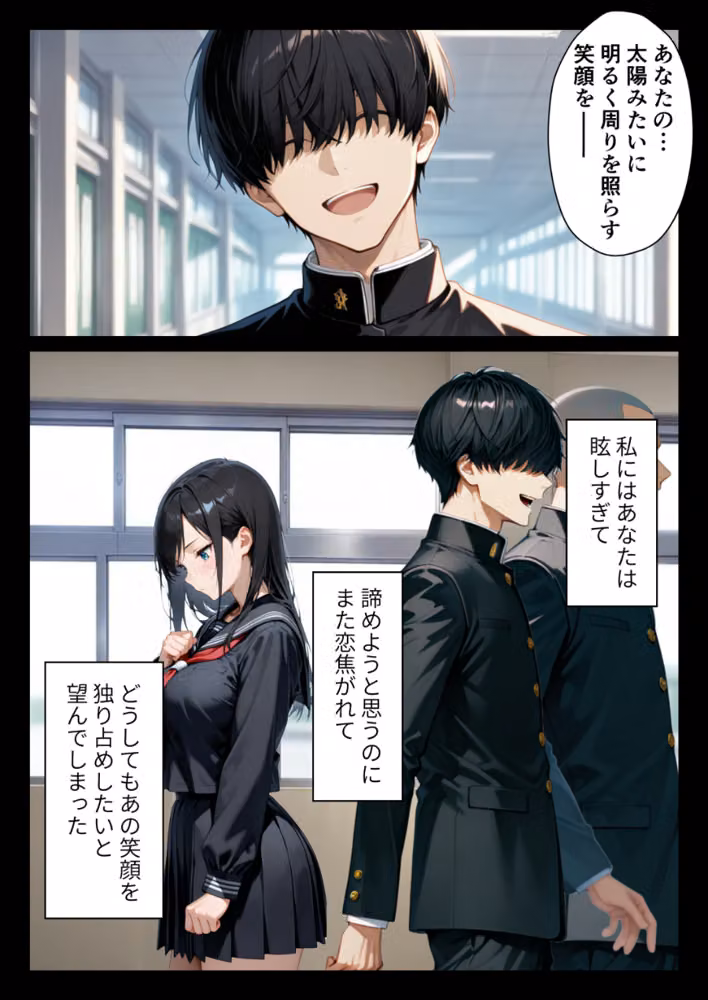 絶対に笑わない僕のクール妻を全力で孕ませる話（単話）【モザイク版】（単話） hitomiエロ漫画raw サンプル画像001