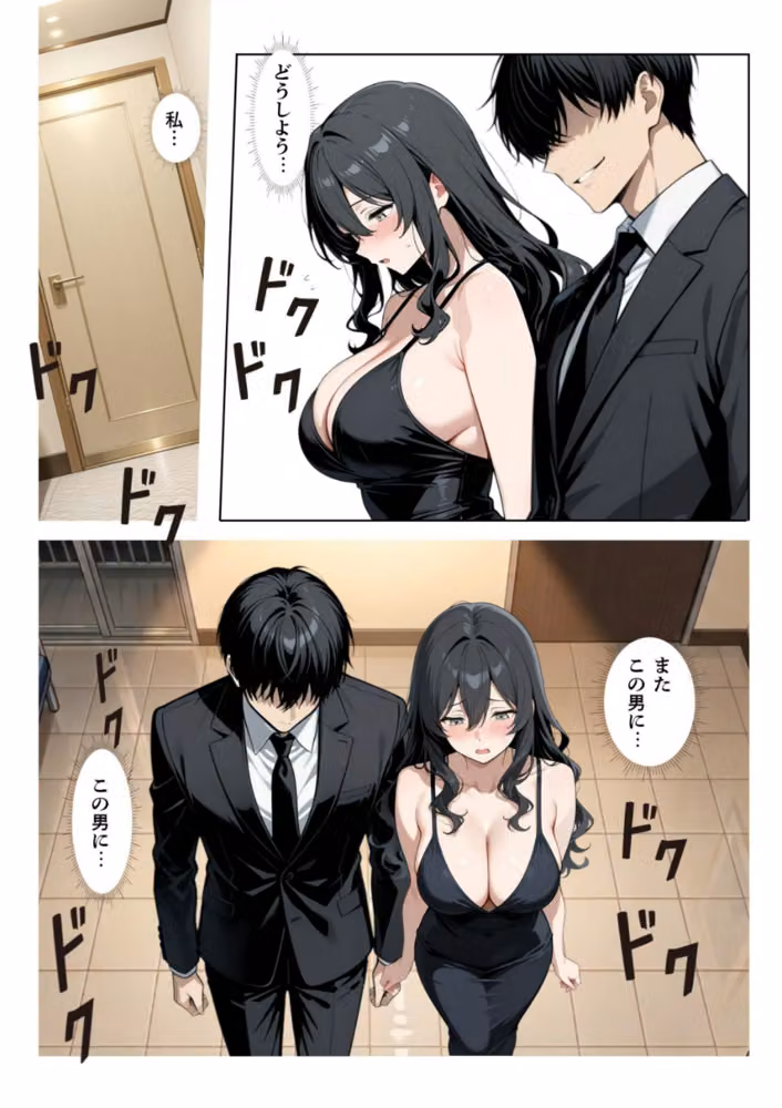 再会チ〇ポケース 〜元奴〇の巨乳美女を脅して再びマゾメス肉オナホに堕とす〜【白抜き修正版】 hitomiエロ漫画raw サンプル画像011