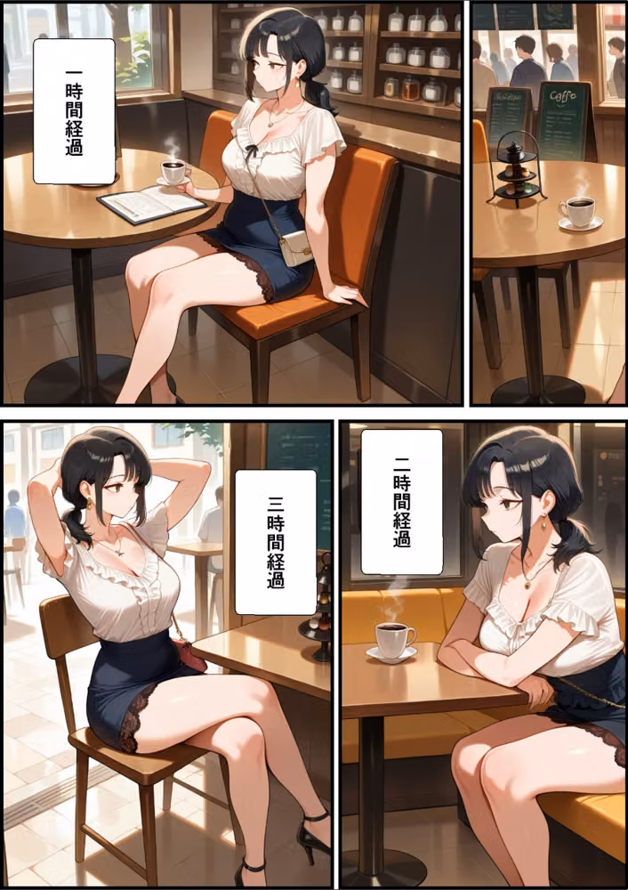 妻が毒オジにナンパされて媚薬を盛られた件【白抜き修正版】 hitomiエロ漫画raw サンプル画像012
