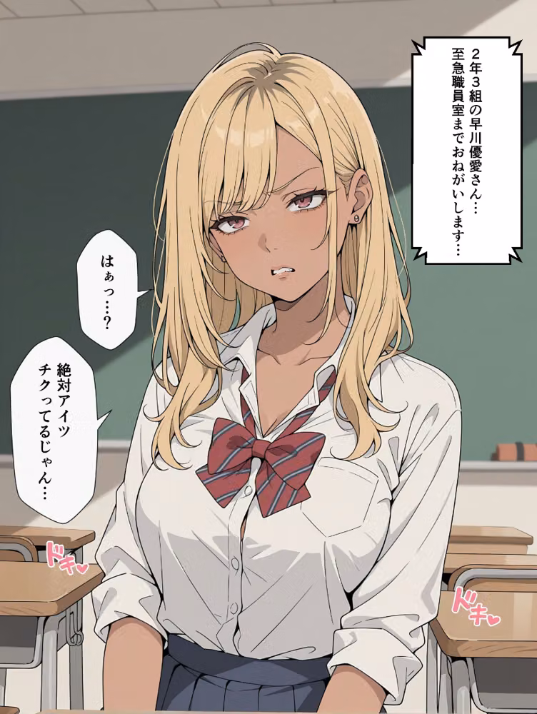 黒ギャルの弱みを握ってわからせた【モザイク版】 hitomiエロ漫画raw サンプル画像009